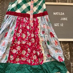 Matilda Jane Festive Dress EUC